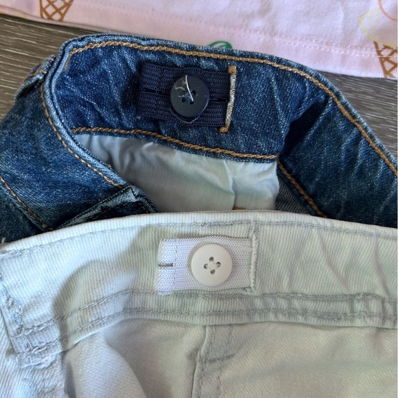 NWT Girls 10/12 Tank Tops & Denim Jeans Shorts Sets Outfits Art Class Cat & Jack - Picture 4 of 5